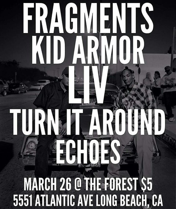 Long Beach this is tomorrow. Come through.