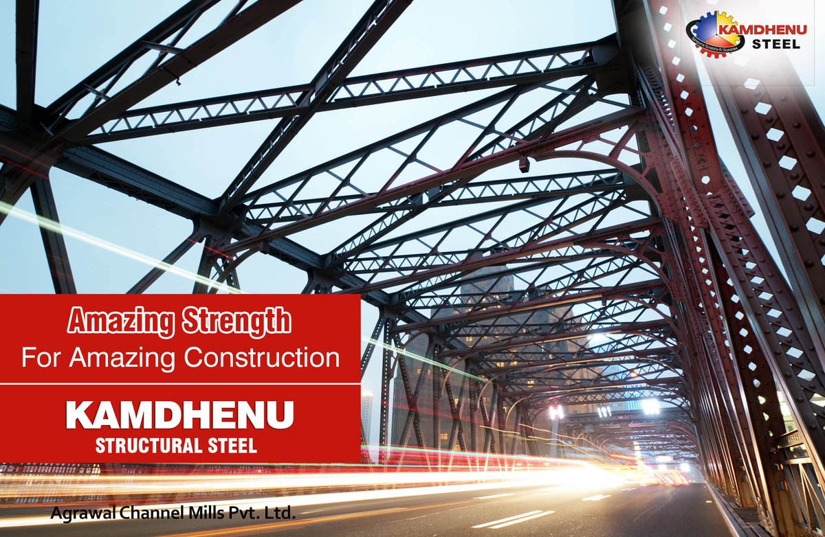 Agrawal_Channel's tweet image. #MsAngles #MsChannels are the main products of steel that give huge strength to #bridges &amp;amp; gives it a definite shape