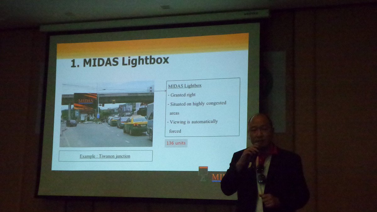 jetboat26's tweet photo. midas นี่ถือว่าดังมากสำหรับการ outdoor ads แต่ตอนนี้หันมาทำธุรกิจการโฆษณาแบบ digital ละฮะ #bloggertripwithmidas https://t.co/YLs0fSMeOF