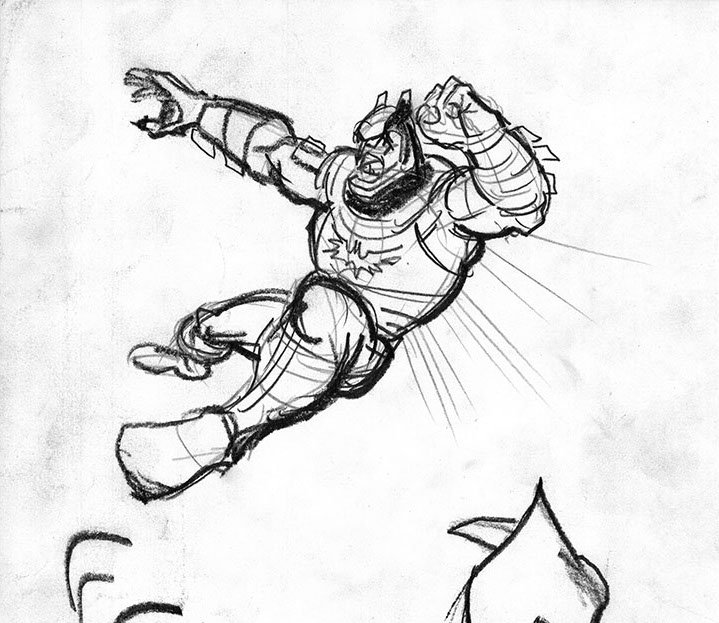 jimsmithstudios's tweet image. Quick #Batman #sketch.