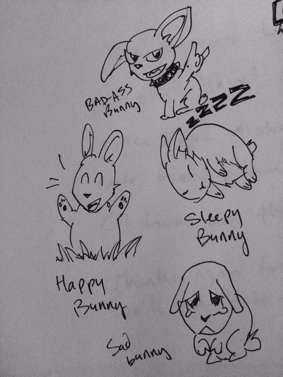 webchick's tweet photo. Better late than never(?) here is @akalata's letter + drawing of bunnies from #D8Accelerate! https://t.co/4OmqlIdyEI