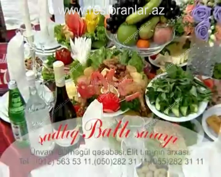 Toy, Nişan, Ad günlərinizi unudulmaz, qonaqlarınızın könlünü şad edəcək Ballı Şadlıq Sarayı.
Mobil : (050) 282 31 11