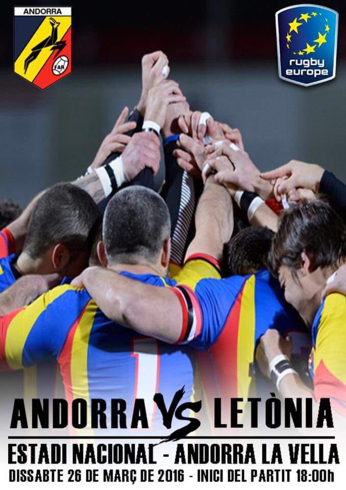 VPCANDORRA's tweet photo. Avui els Isards al Estadi Nacional : Andorra - Latvia  @rugby_europe live on rugbi.ad 18hCET #ENC2B https://t.co/Z9IqAMQyxb