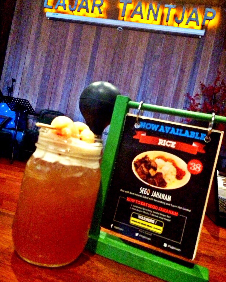 Es Teh Leci sdh bs dinikmati lagi, ini bukti kalo kami tdk asal pakai bhn baku, lbh baik tdk jual, drpd mengecewakan