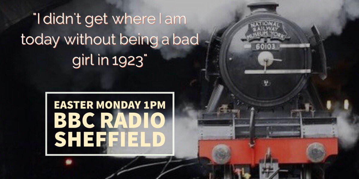 TomIngall's tweet photo. Set your radio tuning apparatus to @BBCSheffield on Monday. #FlyingScotsman @railwaymuseum https://t.co/yjDfo152Wu