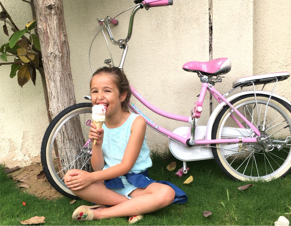 LittleFarasha's tweet photo. "Laughter is brightest where ice cream is best" #kidsfashion #dubaikids #dubaikidsstyle #dubai #bahrain #ksa #oman https://t.co/82C1u19JfK