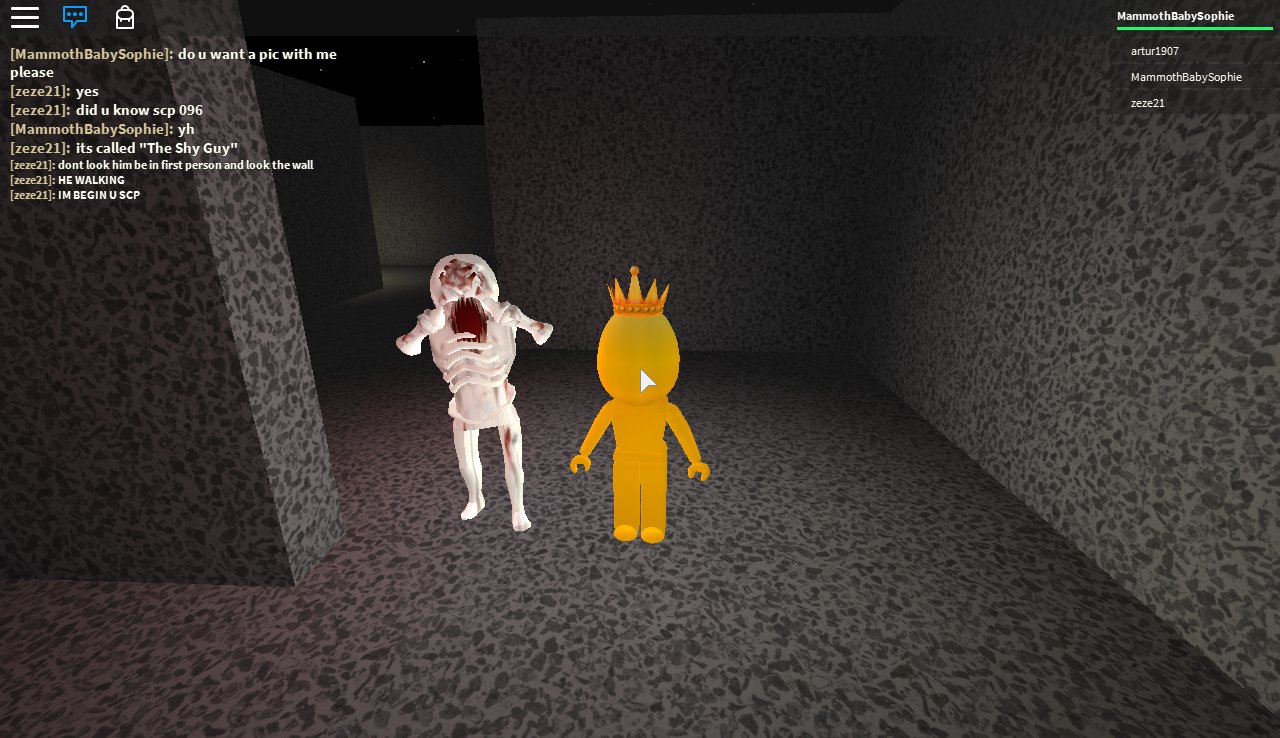 SCP-096 Demonstration - Roblox