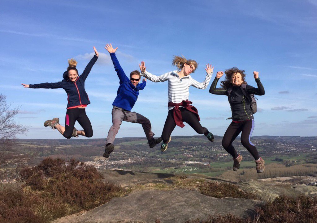 HemstockNick's tweet photo. Ok so we got carried away in #Derbyshire walked one of my old white peak #mtb routes @SaddleSkedaddle @hfholidays https://t.co/GcLtQhxijh