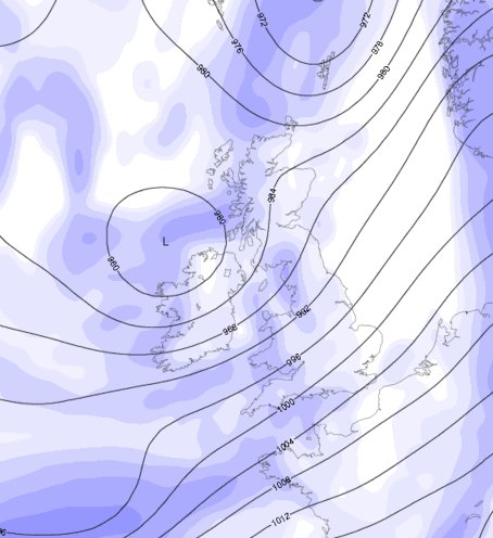 AnglersWeather's tweet photo. Pressure continues to drop throughout the weekend ~ https://t.co/6qQqxkWULn