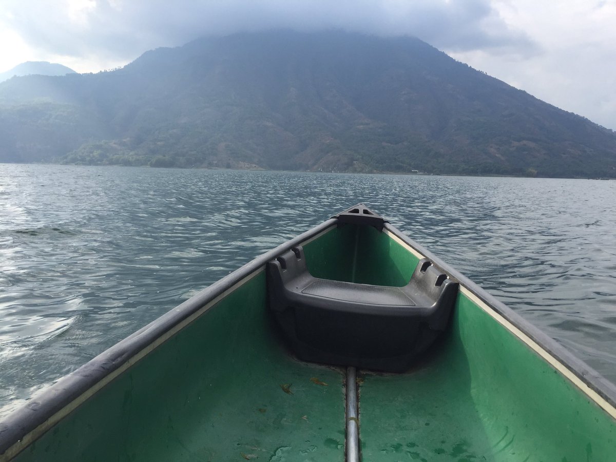 buzzcolour's tweet photo. "Green boat blue volcano" Elizabeth #Strathern 2016 #photgrapher #colours https://t.co/8TXt4MKEGz