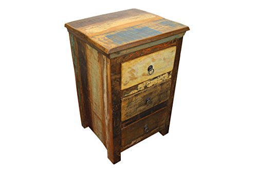 designcustomart's tweet image. Unique Bedside Table, 3 Drawer, Beautifully Handcrafted in Reclaimed, Solid, Indian Teak… designcustomart.com/product/unique…