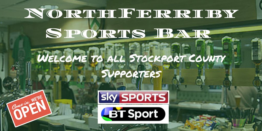 bar_nfu's tweet photo. The NFU Sports Bar will be open today at noon. We would like to welcome all @SCFCmedia supporters to our bar. https://t.co/uWIlXqw8Fx