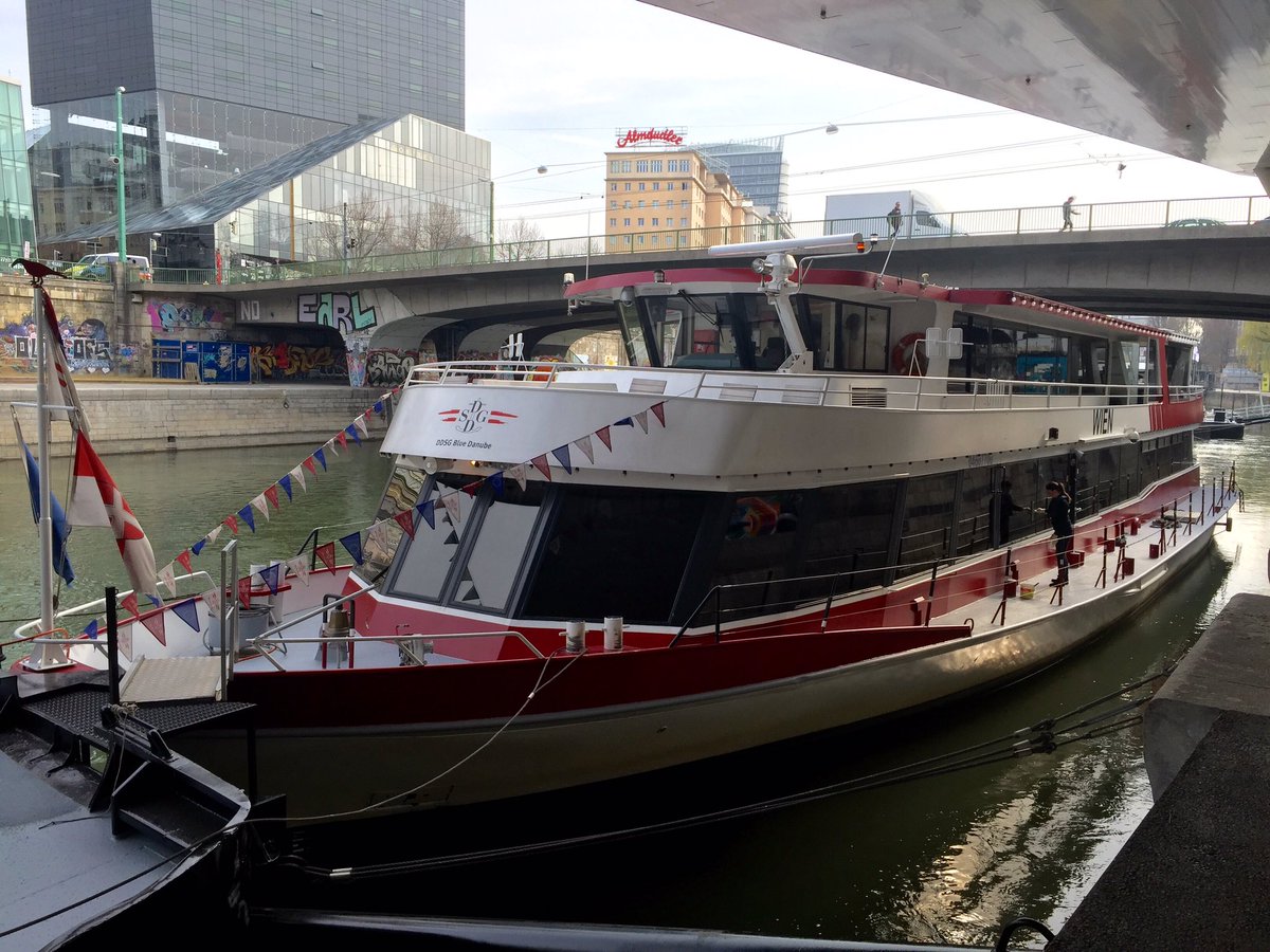 Schiff ahoi! Die Schifffahrtssaison in Wien hat wieder begonnen! #Wien #donauschiff #esgehtlos