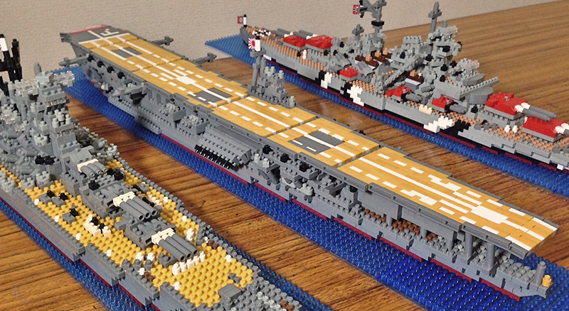 ナノブロック 日本海軍 航空母艦 赤城