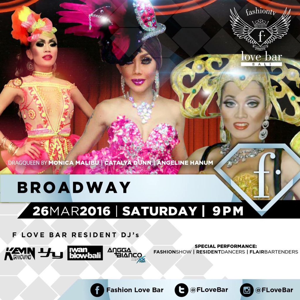 It's a Drag Queen Night tonight! #party #bali