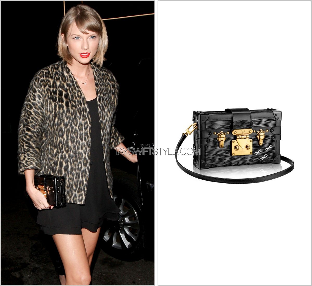 Sarah Kucharski on X: Taylor Swift carries a @LouisVuitton 'Malle' bag  while out to dinner w/ @lorde (March 25) —    / X