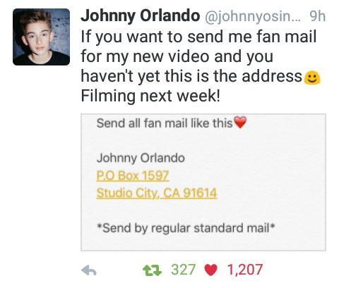 JohnnyOPH's tweet photo. I think, next week is gonna be fun! #FanMails https://t.co/q6uMXf9UMt