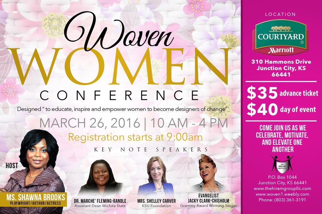 Ladies I'm here and ready to minister today during this amazing Woven Women's Conference <a href="/10am/">☆♩ ♪ ♫ ♬♡</a> in Junction City, KS