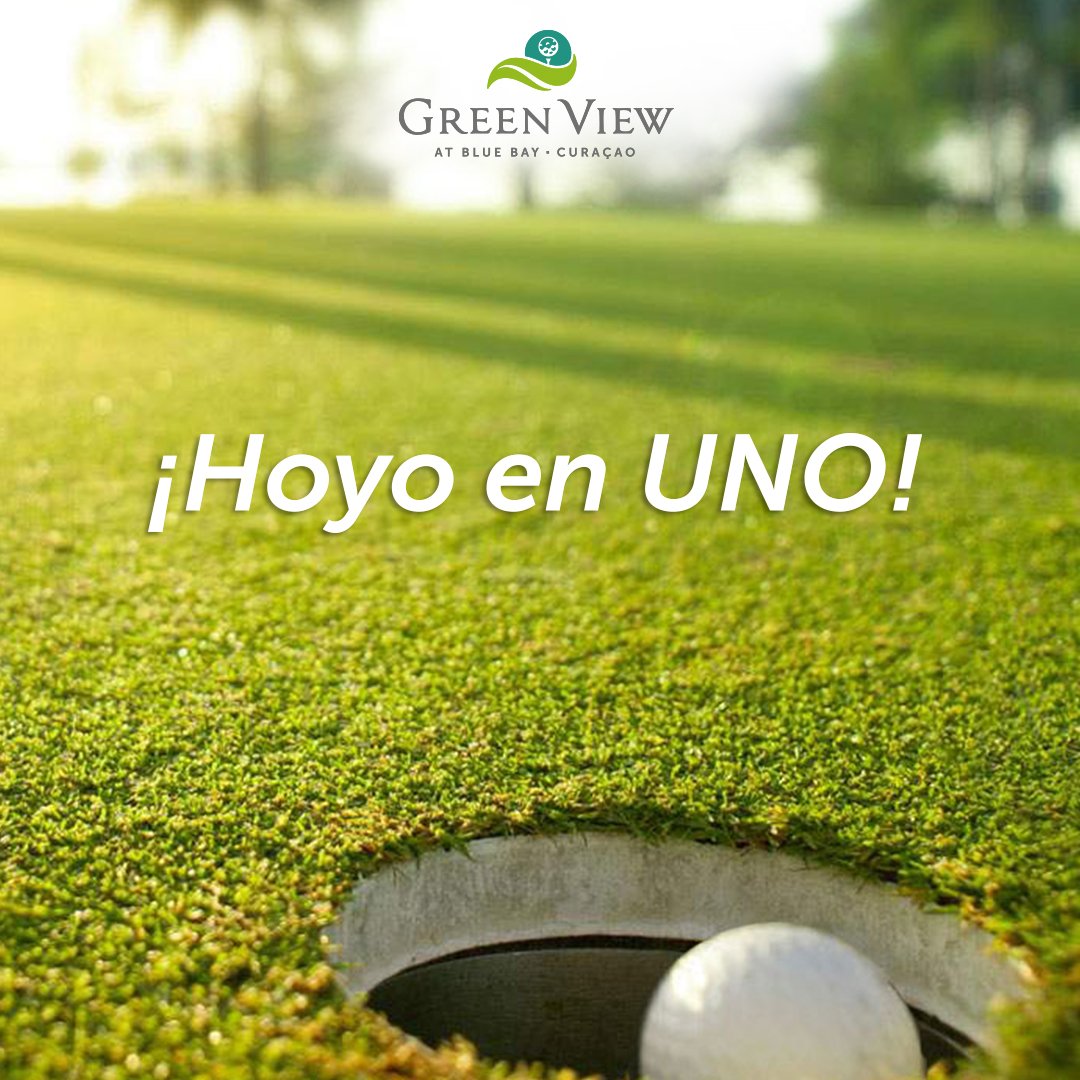 Greenview's tweet photo. Nada mejor que un Hoyo en Uno para terminar estas vacaciones. https://t.co/itgWu6E4xz