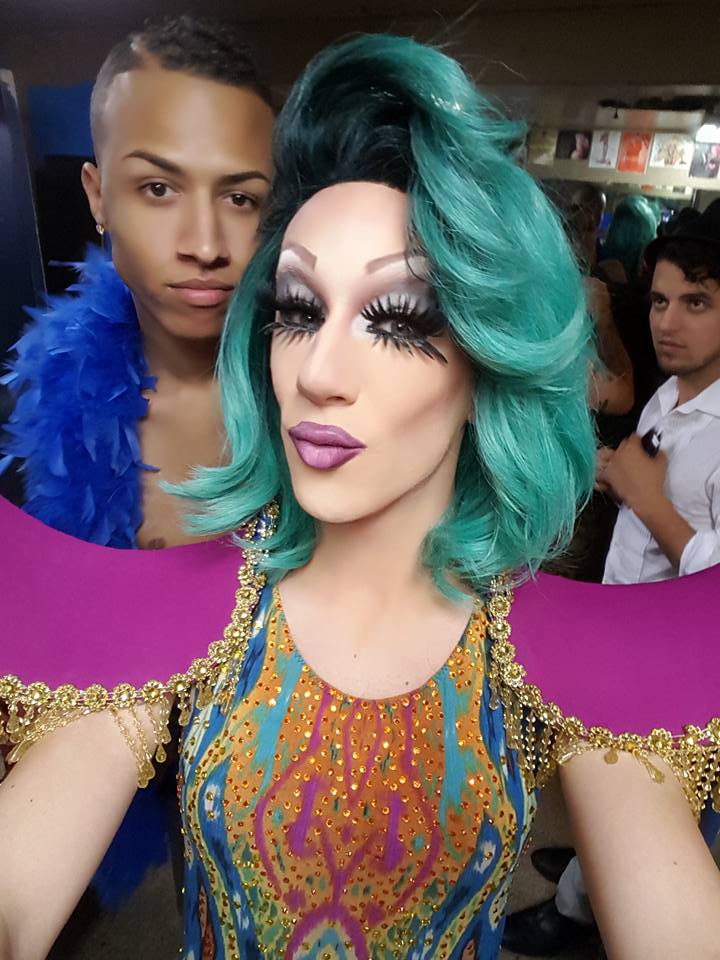 rhonda_mangus's tweet photo. Quick pic before @TampaPride! Miss @anitawaistline! Centro &amp; Main Stages @Follow813News @LiquidTampa #Ybor #LoveWins https://t.co/jtPDTUF7kV
