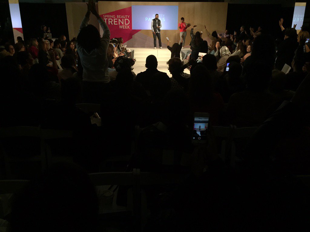 And the crowd goes wild over the surprise proposal at the <a href="/Nordstrom/">Nordstrom</a> Spring Beauty Trend week!