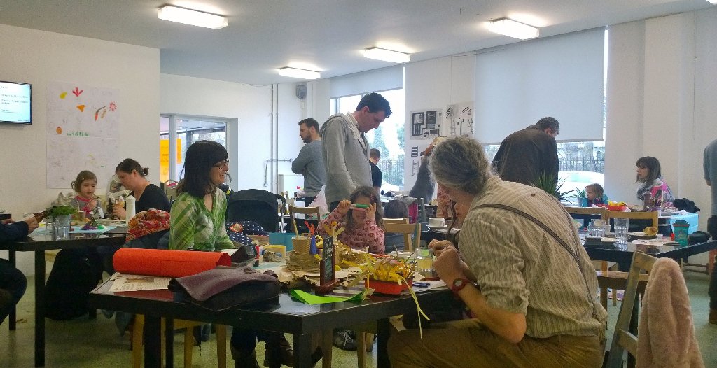 BoPSpikeIsland's tweet photo. Easter art & crafts in the cafe today! #crafty #bunnies #gallore https://t.co/7khRD2shez