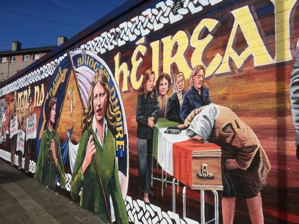 Bogsideandproud's tweet photo. Preparations for Easter Sunday well under way in Derry #jointherising2016 ,be there tomorrow,2.30pm Westland street https://t.co/93g66xqr0N