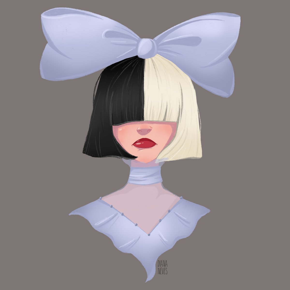 diananevesketch's tweet photo. @Sia #CheapThrills #ThisIsActing https://t.co/sGUjEd8MRy