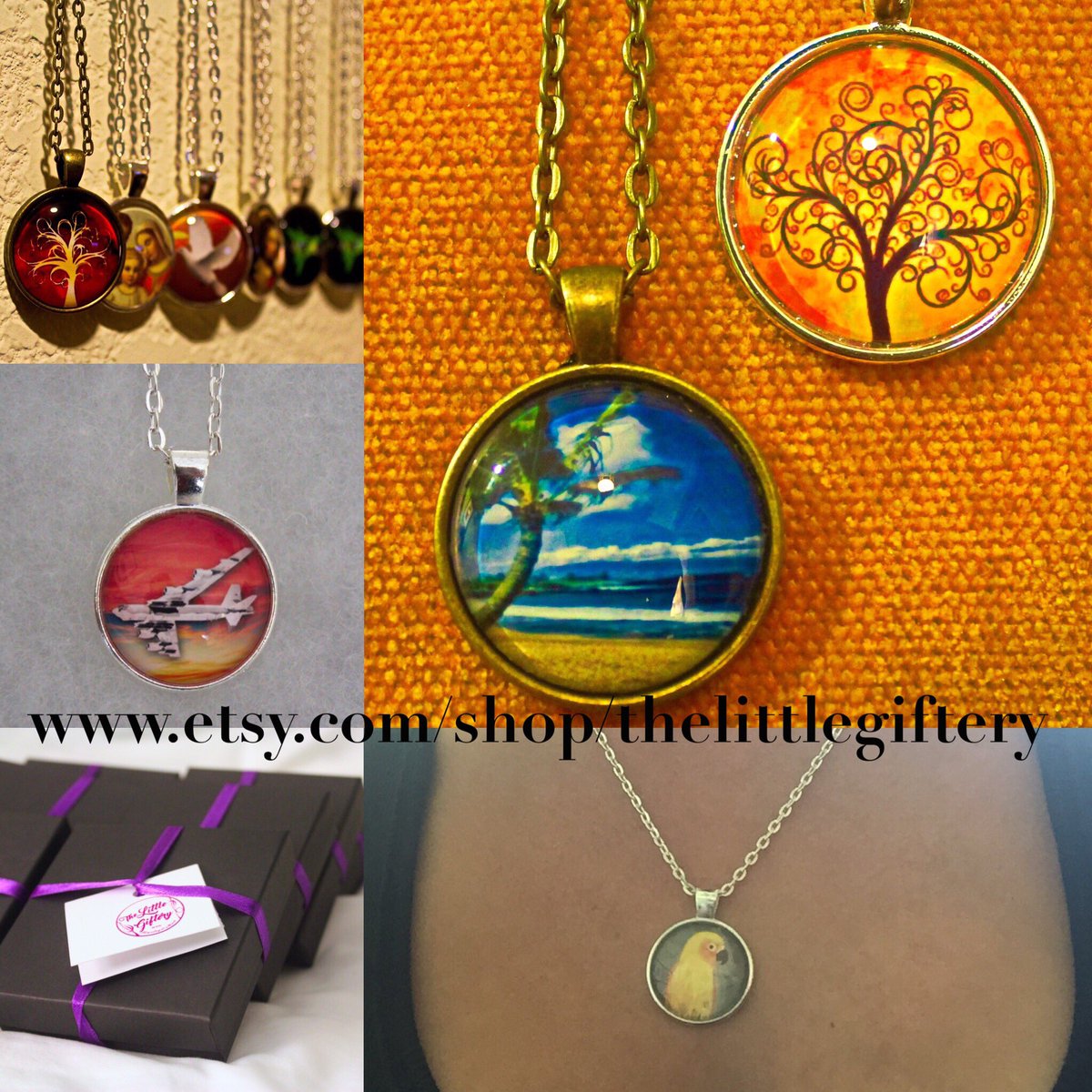LittleGiftery's tweet photo. The #EtsyShop is open, back from #vacation and ready to make you a special #pendant! #etsy #etsybaby #etsycraft https://t.co/UOX5vPUoGa
