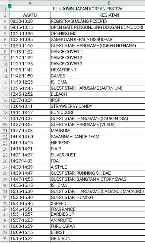 [FYI] Besok AnAruite perform diacara Ichiban Matsuri (DTC, Depok) dan JAKOFEST (Kemuning bogor) yuk dukung kita! :)