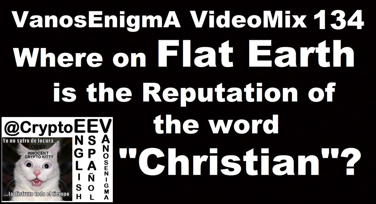 CryptoEEV's tweet photo. https://t.co/1xDrcGSo4N
Christian Anarchism FE FlatEarth Easter Jesus God Bible Prophecy Liberty Law Humor Bitcoin https://t.co/DVsKCdMwIt