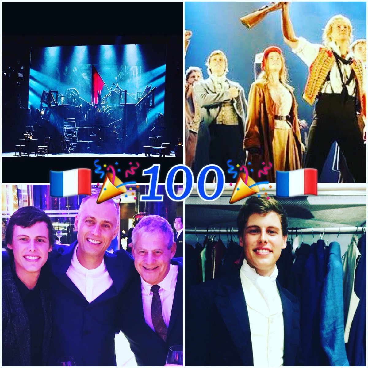 BillyBourchier's tweet photo. 🎉TONIGHT WAS MY 100th LES MISÉRABLES🎉 
@LesMisPhFans @LesMisManila @LesMisOz https://t.co/8BELfQCcKZ