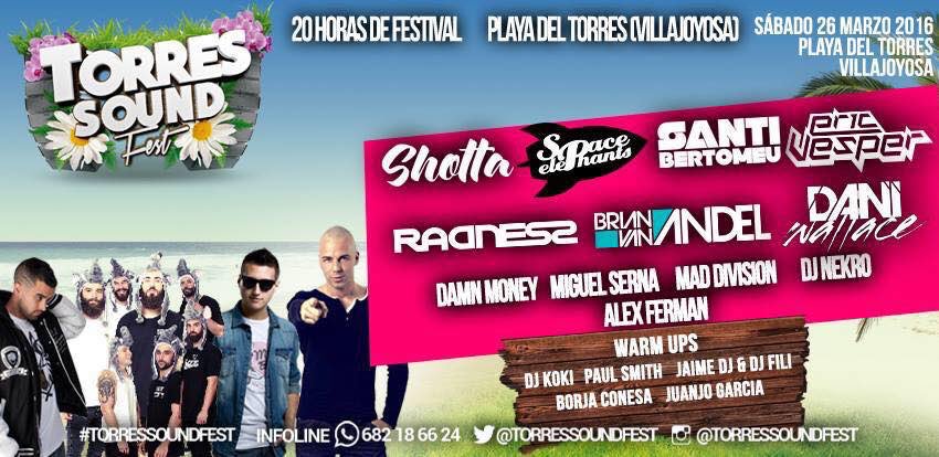 Salimos dirección <a href="/TorresSoundFest/">Torres Sound Fest</a> #Villajoyosa, nos vemos a partir de las 23h! <a href="/OnionAndBack/">Onion And Back</a> tiene ganas de Barca 😂