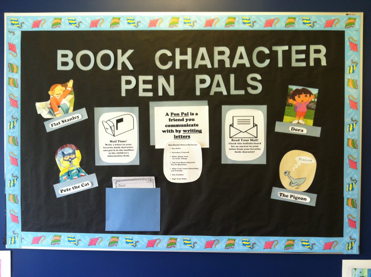 aacpl's tweet photo. Write a letter to Flat Stanley, Dora, Pete the Cat, or the Pigeon at #OdentonLibrary. Supplies &amp; mailbox  info desk. https://t.co/nPGTTr879n