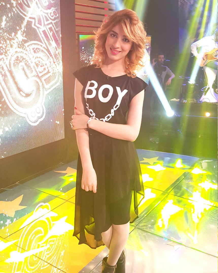 لحظات قبل بداية برنامج #يحيا_أولاد_بلادي .. واش رايكم في اطلالتي ❤ نحبكم بزااف 
#SouhilaBenLachhab