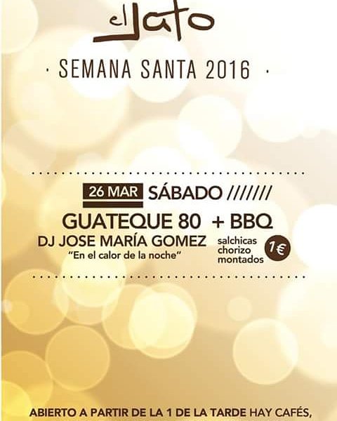 Whisky_a_GoGo_'s tweet photo. RT PARA SORTEO DE BOTELLA ESTA NOCHE EN WHISKY Barbacoa a la 13.00 h, con la fiesta de los 80' GUATEQUE https://t.co/ZBRUU4glNI