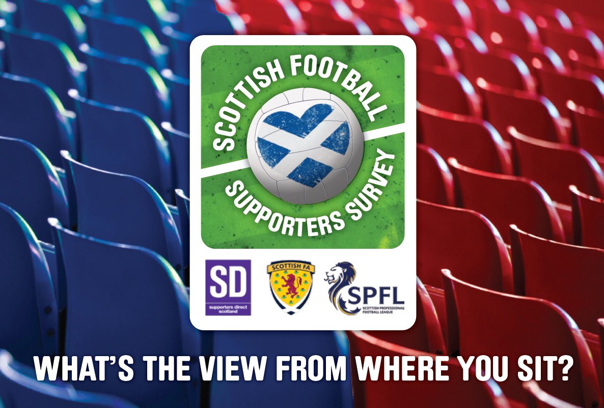 SuppDirectScot's tweet photo. Complete the Scottish Football Supporters Survey and let us know the view from your seat https://t.co/IdrG9agLAU https://t.co/YvhbiGJ2yP