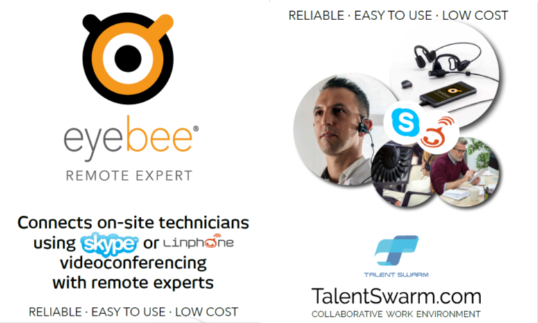 eyebeehumanhive's tweet photo. #TalentSwarm & #Eyebee = Remote presence of engineers anywhere in the world to solve a fault #VR #BIM #Engineering https://t.co/Qu0HTQiA67