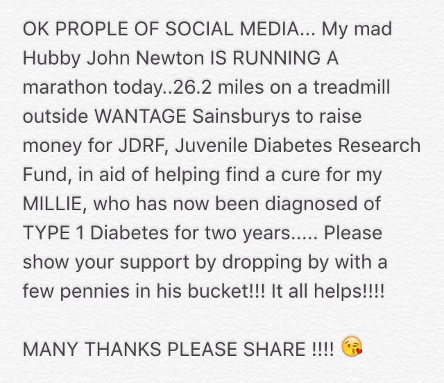 Sezzanewts's tweet photo. PLEASE READ &amp; RETWEET!!!!! @Johnnylager1975 @JDRFUK https://t.co/97mFOAx0j5