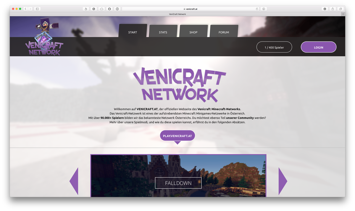 Schon unsere neue Homepage gesehen? Seit heute verfügbar: venicraft.at