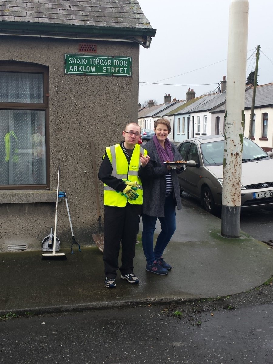 #teamdublincleanup  on Arklow St.