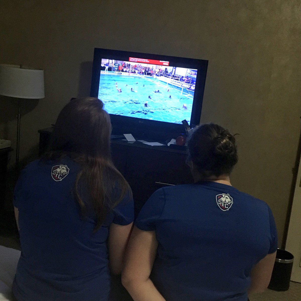 SFBK_WWPolo's tweet photo. Getting ready for our 1st @MAACSports conference games by watching @USAWP on ๐บ!#RoadToRio @NBCOlympics #SFBKTYA https://t.co/xoQmcqUVVP