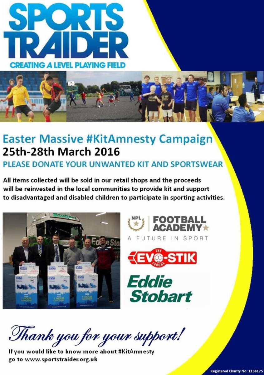 MarineAFC's tweet photo. Don't forget your old kit for #kitamnesty - hand it in at the Club Shop this afternoon @MarineAFC v @granthamtownfc https://t.co/rwdQAJImMM