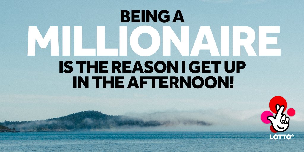 TNLUK's tweet image. "This will be me after I win tonight's £28.2million #Lotto jackpot!" #NoAlarmClock