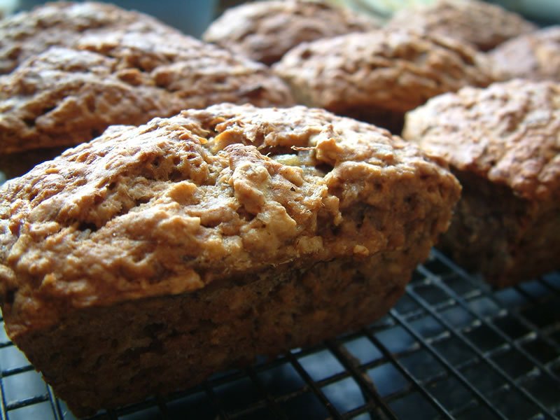 rectorshusband's tweet photo. #somethingfortheweekend mini #banana #date #walnut #ginger #bread #straightouttaoven. Recipe https://t.co/oBP4cOuatJ https://t.co/XRw5dBaBr7