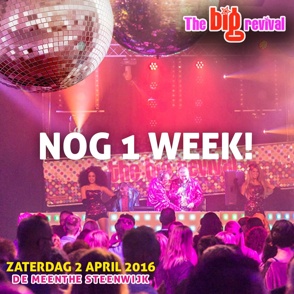 TheBigRevival's tweet photo. Nog 1 week! Dan kun je weer mee zingen met de hits uit de 60's, 70's en 80's! TICKETSHOP: https://t.co/CS9fn2TRVK https://t.co/OUt69EBTzE
