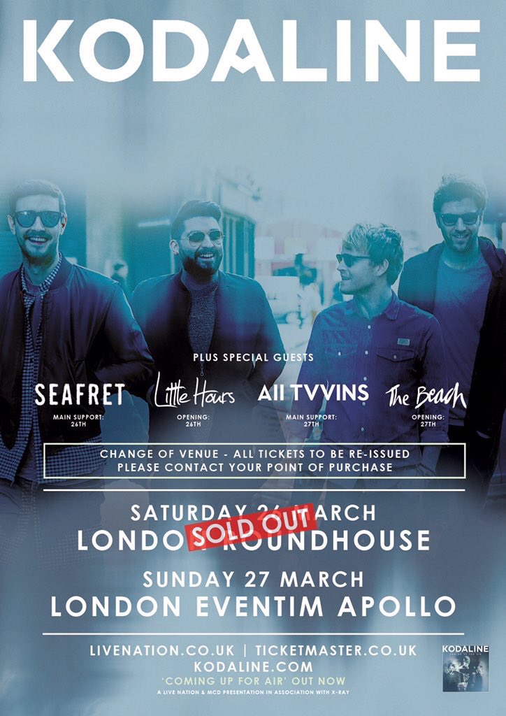 Kodaline's tweet photo. Today's the day, FINALLY! https://t.co/Y5gTOmvJwD