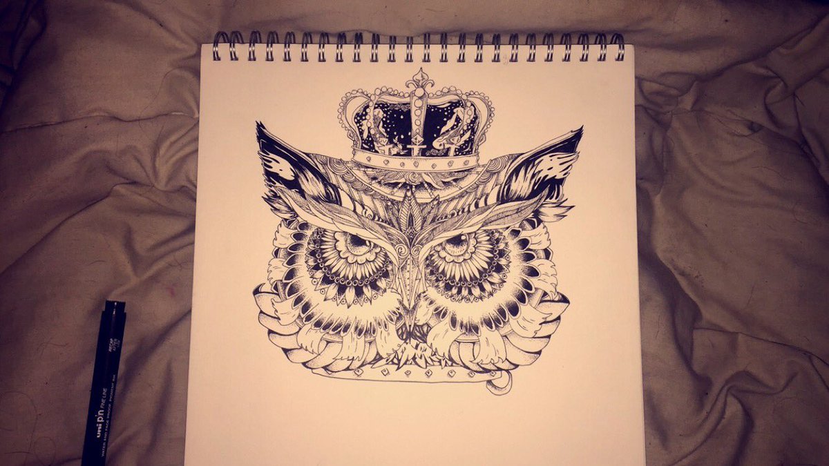 masarumono's tweet photo. Owl #owl #hoot #easter #fun #art #artist #illustration https://t.co/Oo0nZmrrAF