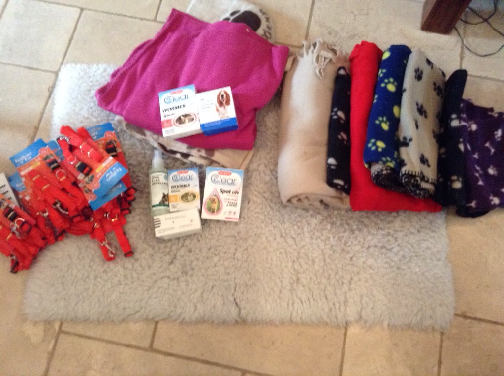 Cubastraydogs's tweet photo. **MAY TRIP TO CUBA** #Supplies #Aniplant #May #Medical #Strayanimals #Cuba #Donations More to come :) https://t.co/s0uGBKBIZX