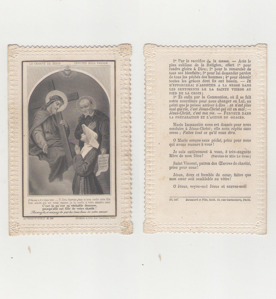 medosadvert's tweet photo. #Santino S. Vincenzo De Paoli Antico Old #HolyCard #Canivet #Merlettato https://t.co/UfcPwNkFd0 #Collezionismo https://t.co/1UHhrG91mW